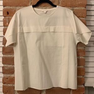 COS Oversized White Kimono T-shirt